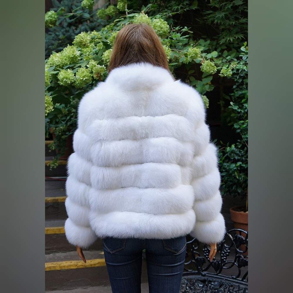 White Fox Jacket - Picture 5 of 5